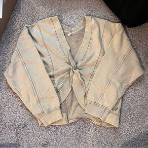 Free People fp movement Twist Front Sweater